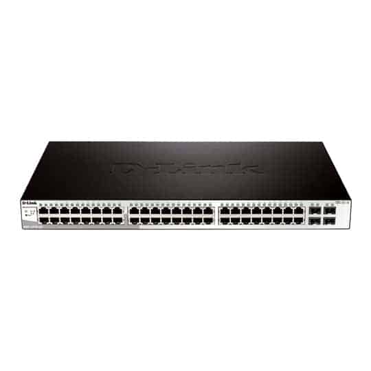 D-Link 48 port (24 Port POE) with 4 SFP Gigabit Smart Managed Switch DGS-1210-52P